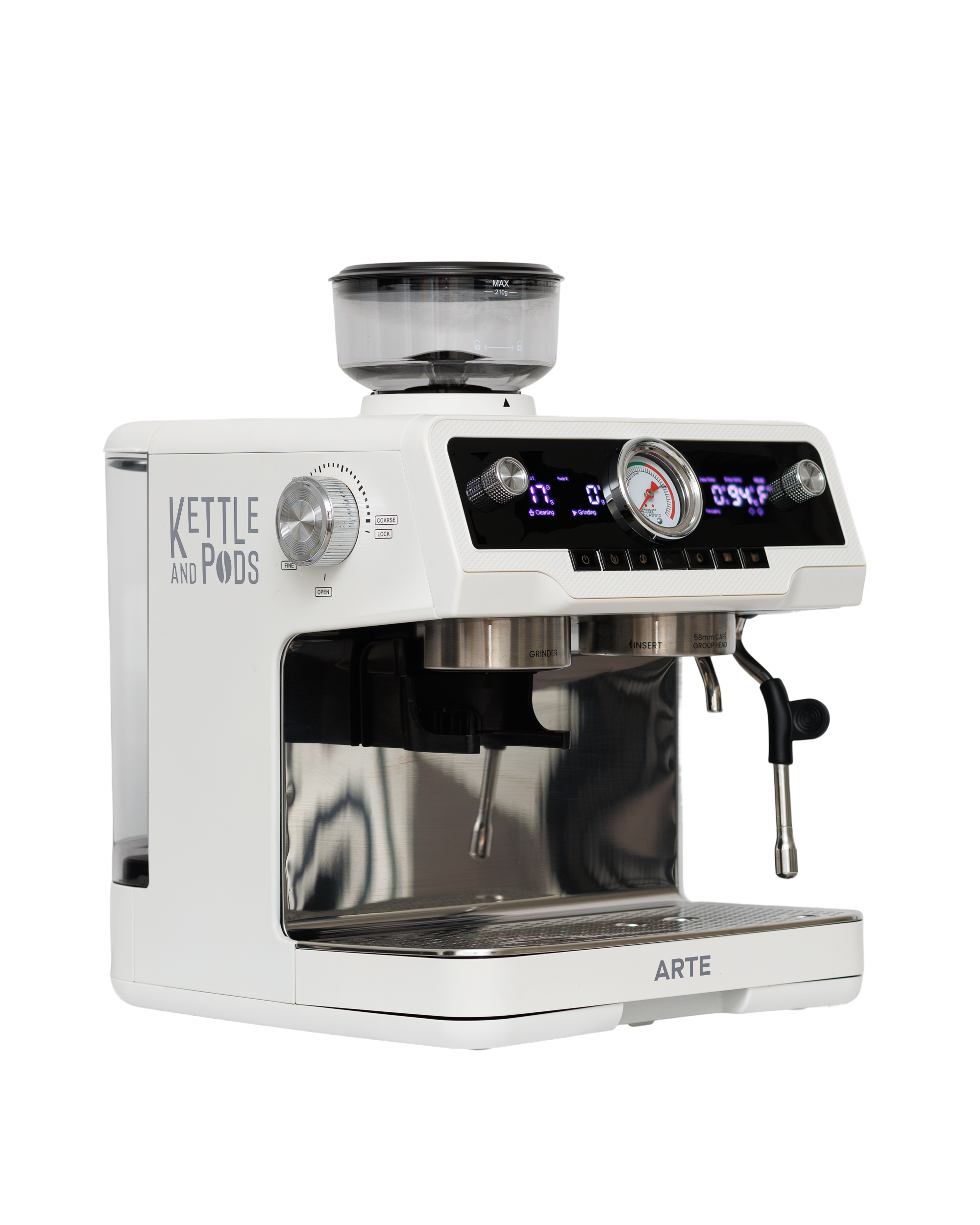 White ARTE espresso machine